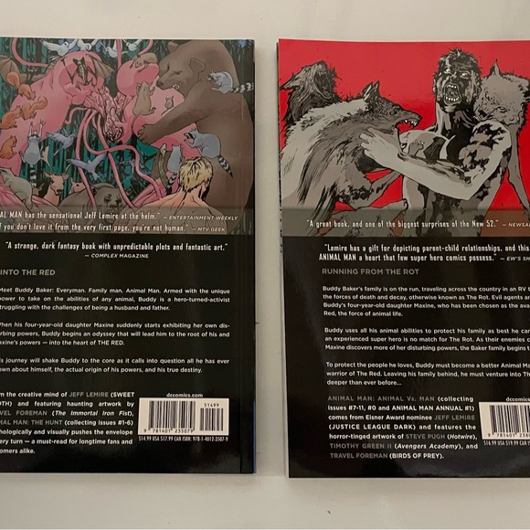 2 DC Comics - The New 52! ANIMAL MAN vol. 1 and 2 - Picture 2 of 4